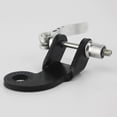 thumbnail image 4 of Universal Bike Trailer Coupler Steel Linker Trailer Hitch Adapter Mount Attachment with 2pcs Quick Release Rod (Black), 4 of 9