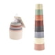 thumbnail image 1 of Vasos coloridos apilables y encajables, 8 piezas. Divertido juguete de aprendizaje de colores, fantásticos juguetes para el baño y la playa., 1 of 6