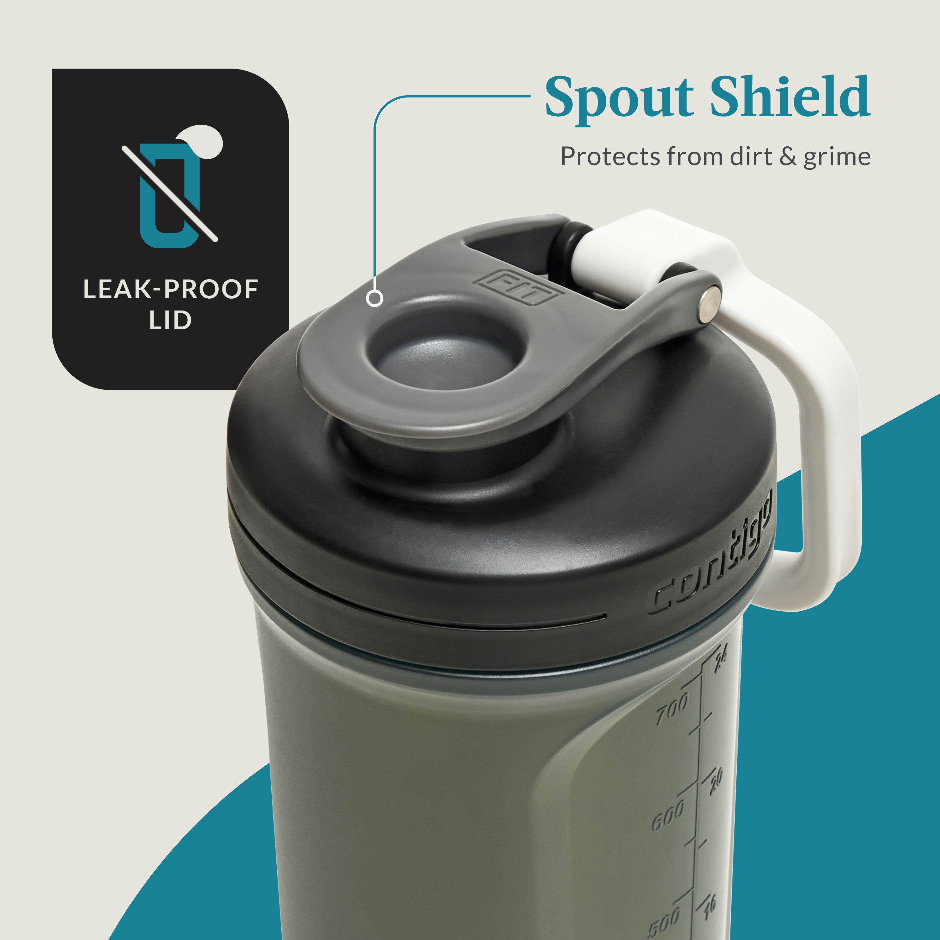 Contigo Fit Shake & Go 2.0 Shaker Bottle 28 fl oz in Nepal at NPR