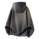 thumbnail image 4 of MHFRRA Sudadera con Capucha para Hombre: Chaqueta de Otoño, Cárdigan Informal de Gran Tamaño con Capucha y Cremallera Gris oscuro, 4 of 4