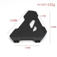 thumbnail image 4 of Tapa de aleta del interruptor del caballete lateral de aluminio para arranque para R1250GS, Adventure, Negro, 4 of 9