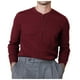 thumbnail image 4 of Camiseta de manga larga con botones y color liso para hombre, para otoño, mezcla de poliéster, cómoda e informal, varias tallas disponibles., 4 of 7