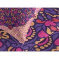 thumbnail image 4 of Ambesonne Purple Mandala Quilted Bedspread Set 3 Pcs, Abstract Eastern, King Size, Multicolor, 4 of 5