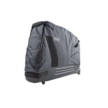 B&W International Bike Bag II Travel Bike Case, Gray