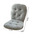 thumbnail image 3 of Fufafayo under $5 Seat Cushion, High Back Rocking Chair Cushion with Back Support, Plush Office Seat Cushion for Relax and Lazy Buttocks, 3 of 9