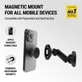 thumbnail image 3 of Scosche MagicMount MS 5-in-1 MagSafe Car Phone Mount Back of Screen Dash or Vent Mount SMS2ODVR-SP, 3 of 12