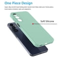 thumbnail image 6 of For Samsung Galaxy A16 5G Case Silicone Cover, Tekcoo Shockproof Rugged Soft Gel Rubber Ultra Slim Protective Cover Anti-Scratch Microfiber Lining Cute Phone Case for Galaxy A16 5G - Mint, 6 of 11