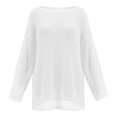 thumbnail image 5 of Women's Swim Cover Ups Women's Bathing Suit Cover Up Elegant Hollow Out Shimmering Knit Beach Cover Up With Snowflake Off Shoulder Sun Swimsuit Dress, 5 of 6