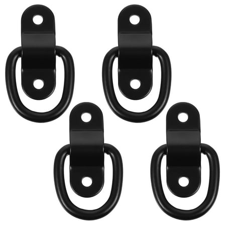 FELTECHELECTR D Rings With Anchor Points Iron 4Pcs