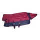 thumbnail image 5 of Manta de invierno para caballos, impermeable, con capucha, para el vientre, resistente al frío y gruesa Borgoña Azul Marino S, 5 of 8