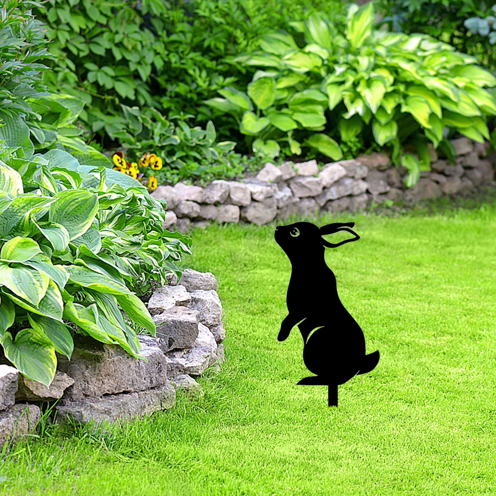 Thsue Yard Art Garden Inserts Animal Hollow Inserts Yard Decoration ...