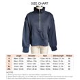 thumbnail image 1 of Sudadera con cremallera Nikou jersey informal de manga larga, 1 of 3