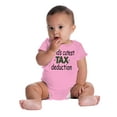 thumbnail image 6 of Worlds Cutest Tax Deduction Baby Humor Romper Boys or Girls Infant Baby Brisco Brands 12M, 6 of 7
