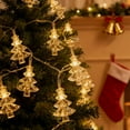 thumbnail image 1 of Pvc String Lights Christmas Tree LED String Lights 236.22" Yellow Plug In Indoor Outdoor Holiday Decor 1Pcs JASKFLY, 1 of 8