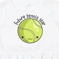 thumbnail image 4 of Inktastic Future Tennis Star Cute Tennis Ball Girls Toddler Dress, 4 of 5