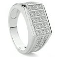 thumbnail image 2 of Pompeii 1Ct Men's Diamond Ring 14k Gold Lab Grown (F/G,VS2-SI1), 2 of 7