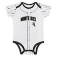 thumbnail image 4 of Newborn & Infant Gray/White Chicago White Sox Two-Pack Play Ball Bodysuit Set, 4 of 5