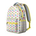 thumbnail image 2 of Cute Elephant and Cityscape Backpack - Waterproof School Bag, Comfortable Straps, Elephant Print Gift for Students, 2 of 6