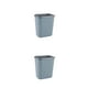 thumbnail image 1 of Advancent Cubo de basura clásico de PP para hotel con capacidad de carga de 100KG, protección lenta, baño, oficina, gris, 8L + anillo Gris 8L+Anillo 2Conjunto, 1 of 6