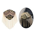 thumbnail image 4 of Borla Charretera Retro Yuyangstore 2 Piezas Decoración Insignia para Fiesta de Bailes, 4 of 6