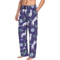 thumbnail image 3 of Kdxio Cute Dog Print Men's Sleep Pajama Pant Lounge Pants with Pockets, 3 of 8