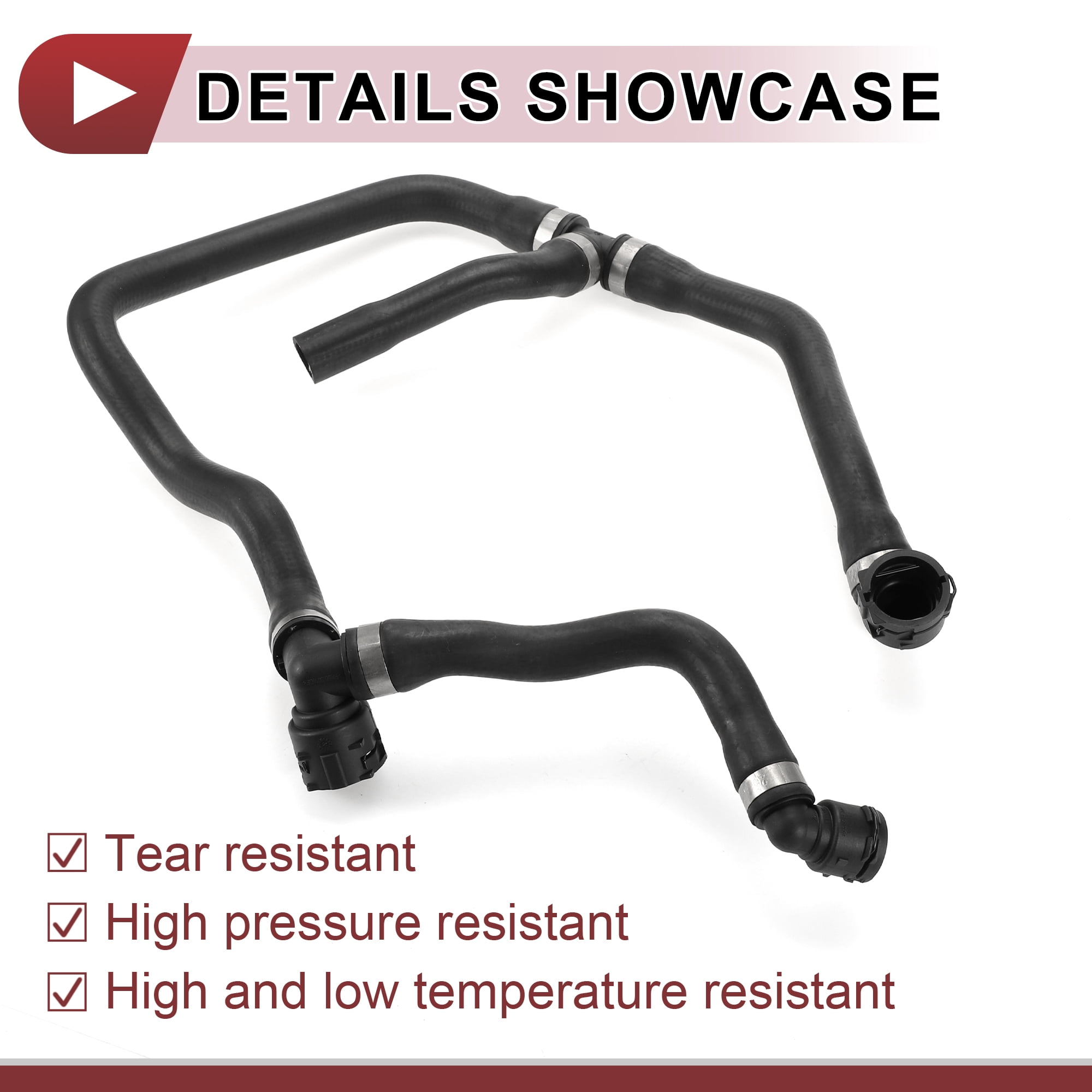 Unique Bargains HVAC Heater Hose for BMW 3 Series F30 316i 2012-2018 Engine Oil Cooler