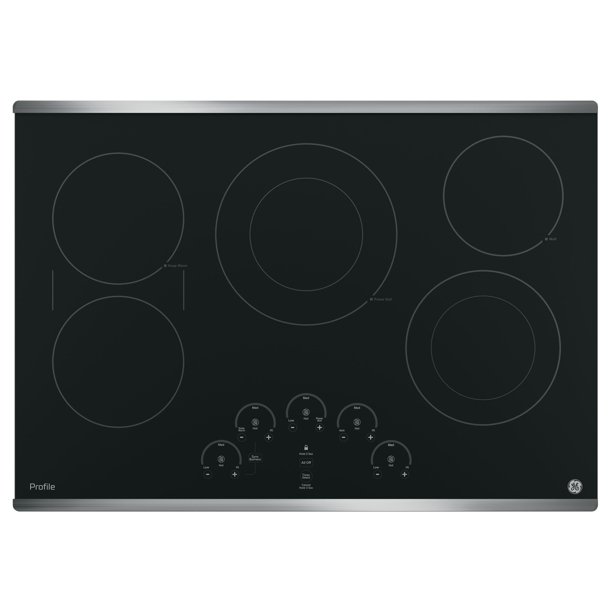 GE Appliances PP9030SJSS 30 Inch Electric Smoothtop Cooktop Stainless