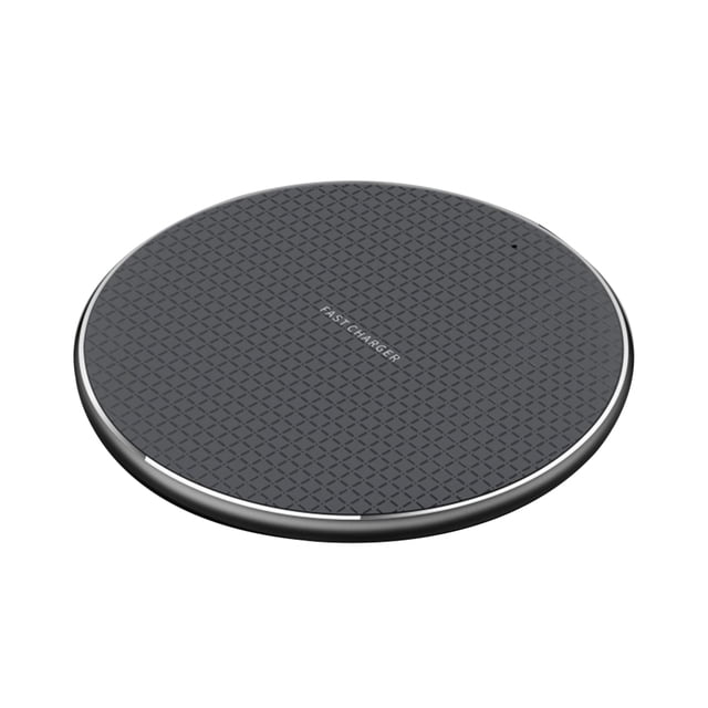 Teléfono inteligente Carga inalámbrica Cojín de carga para teléfono móvil Fuente de alimentación redonda para teléfono 5W / 10W / 7.5W 3 en 1 Eigraketly EL1955-01B