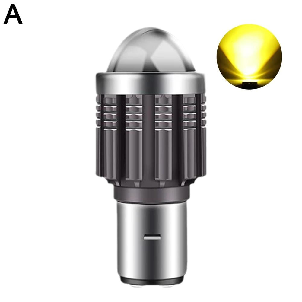 Bevinsee Ampoule H4 LED Moto BA20D H6 LED Motorcycle Headlight Bulbs H4  9003 HB2 Hi/Lo High and Low Beam Motorbike Headlamp 12V