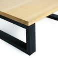 thumbnail image 4 of Consdan Portable Step Stool, Hardwood Metal Natural, 4 of 8