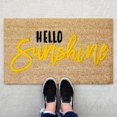 thumbnail image 2 of Front Doormat Indoor Door Mat with Heavy Duty Backing Front Door Mat Inside Entrance Hello Summer Door Mat Easy Clean Patio Porch Entryway Mat Floor Mats for Indoors 16x24IN, 2 of 4
