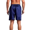 thumbnail image 4 of Wancir Mulberry Silk Shorts for Men, Silk Boxers Sleepwear, Relaxed Fitness Wear, Front Pockets, Elastic Waist, 4 of 8