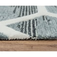 thumbnail image 5 of Alora Decor Honey 5'x7'6" Geometric Gray/Ivory Hand-Tufted Area Rug, 5 of 5