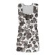 thumbnail image 2 of Playeras,Blusas y Tops,Ropa para Mujer Crop Tank Tops Para Mujer Chaleco de cola de golondrina sin mangas con cuello cuadrado plisado europeo y americano, ropa informal holgada para mujer (Blue, L), 2 of 5