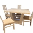 thumbnail image 3 of Comedor moderno cubierta de piedra onix para 4 personas Gris V Reinicia 21 Muebles, 3 of 4