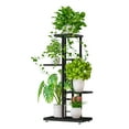 thumbnail image 4 of Amdohai 4-Tier Display Shelf Flower Pots Rack Plant Stand Potting Ladder Planter Stand Heavy Duty Storage Shelving Rack for Potted Plants, 4 of 8