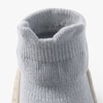 thumbnail image 6 of Ferjadq Baby Sock Shoes Soft Rubber Sole Non Slip Knit Upper Indoor Outdoor Learning Walk Socks for Infant Blue,0-6 Months, 6 of 6