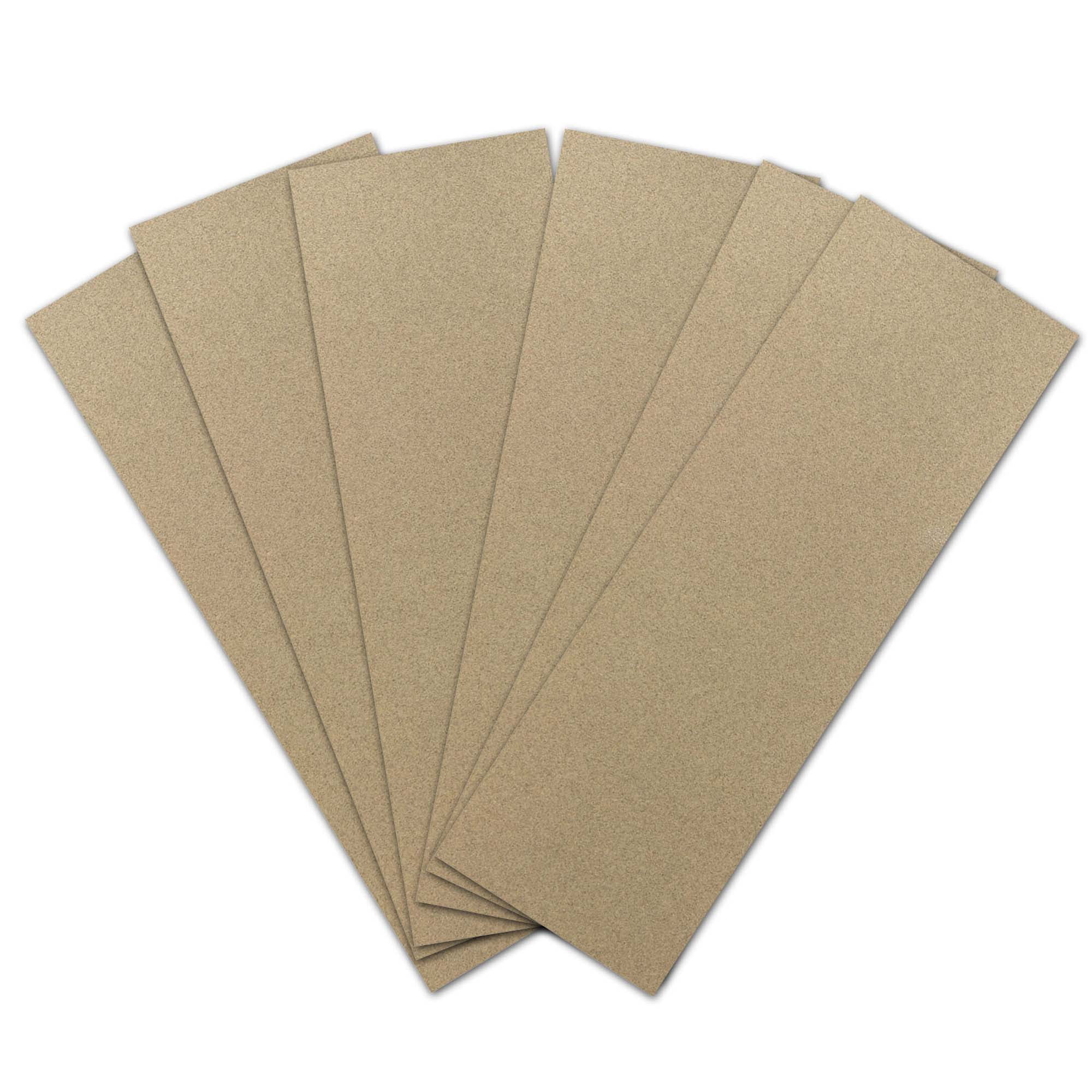 30 x 1/3 Sanding Sheets Sandpaper Assorted Grade Use With Clip Sander Machines 