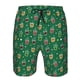 thumbnail image 3 of Balery Boba Milk Tea Traje de Baño Estilo Hawaiano para Hombre, Shorts de Secado Rápido con Bolsillos-Small, 3 of 6