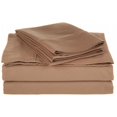 thumbnail image 1 of Cotton Rich 800 Thread Count Solid Sheet Set  Full-Taupe, 1 of 4