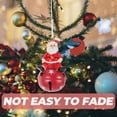 thumbnail image 6 of HAMPPLIES Nordic Ornament Hanging Bell Decoration Metal Christmas Tree Ornament 1Pcs, 6 of 8