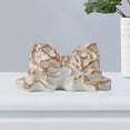 thumbnail image 1 of Soporte para Candelabros Fernando Resina Blanco 14 cm x 8 cm, 1 of 6