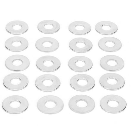 

Haofy 20PCS/Bag 304 Stainless Steel M6 Washers Gasket Greenhouse Supplies T