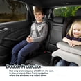 thumbnail image 4 of Zone Tech Car Side Door Window Stretchable Mesh Sunshade - 2-Pack Universal Fit, 4 of 8