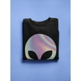 thumbnail image 3 of Multicolored Alien Sweatshirt Men -SPIdeals Designs, Male Large, 3 of 4