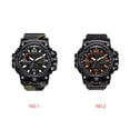 thumbnail image 2 of Reloj deportivo para hombre, 50 m, resistente al agua al aire libre, relojes de pulsera para niño, reloj de pulsera LED para estudiantes, cronómetro a prueba de golpes kenally EL1061-01B, 2 of 2