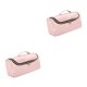 thumbnail image 4 of Seitruly Accesorios para rizadores de pelo Bolsa de almacenamiento Organizador de accesorios de estilo colgante 2piezas Rosa, 4 of 6