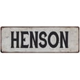 thumbnail image 1 of HENSON Vintage Look Rustic Chic Metal Sign 6x18 106180036536, 1 of 1