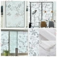 DEKAXID Window Film Privacy Stained Glass Film Frosted Opaque Glass ...