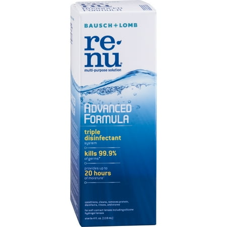 renu Advanced Formula Contact Lens Solution 4 FO (Best Colored Contacts For Light Eyes)